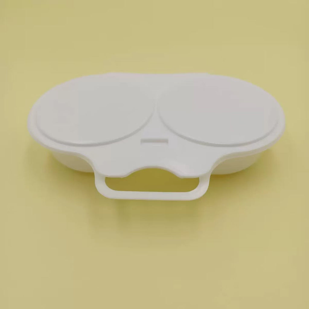 Double Chamber Microwave Egg Cooker