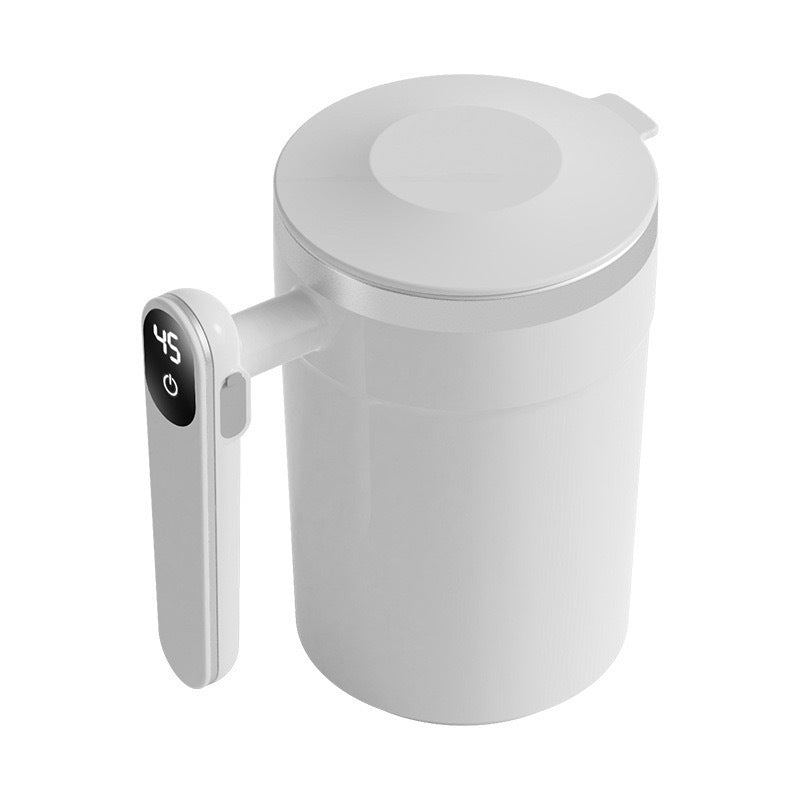 Smart Magnetic Automatic Mixing Cup with Temperature Display