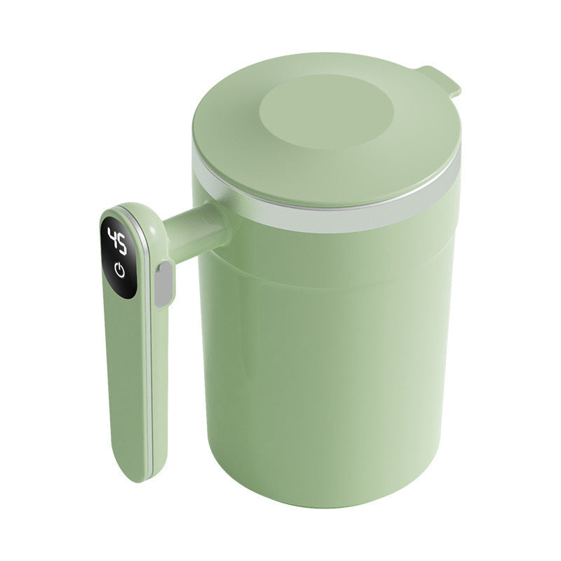 Smart Magnetic Automatic Mixing Cup with Temperature Display