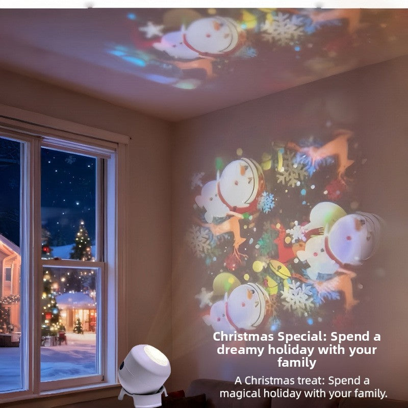 LED Rotating Projection Night Light