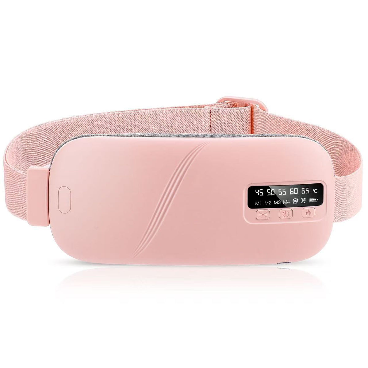 Heated massage belt