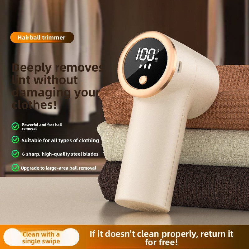 Digital Display Rechargeable Lint Trimmer