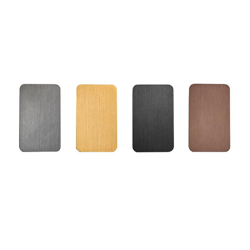 Nordic Brushed Aluminum LED Wall Lamp Up Down Light for Bedroom Living Room