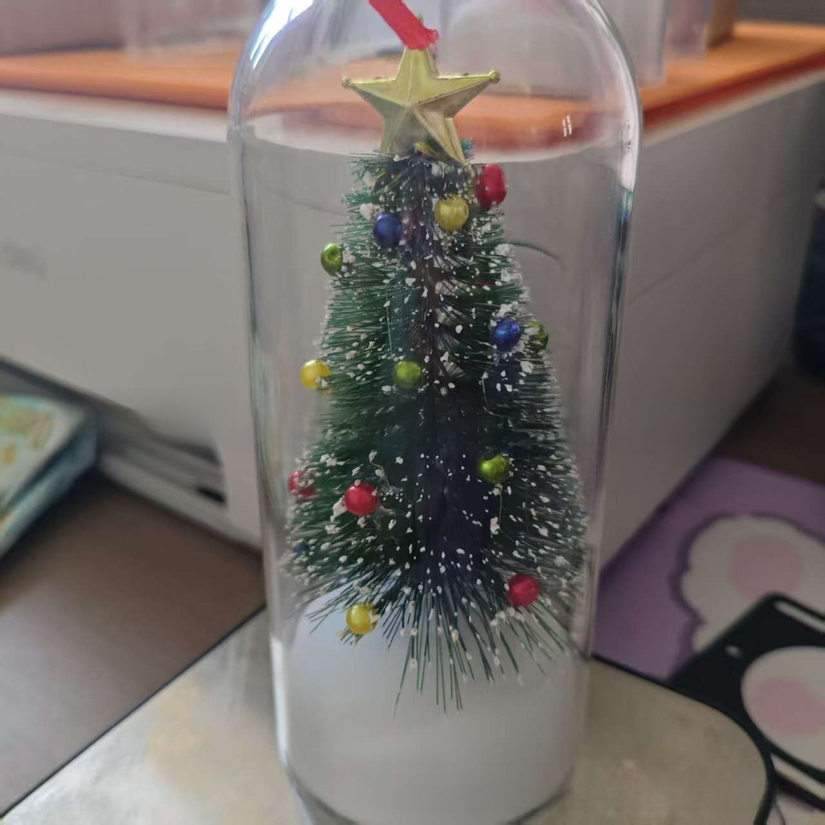 Christmas Tree Message in a Bottle Christmas gift