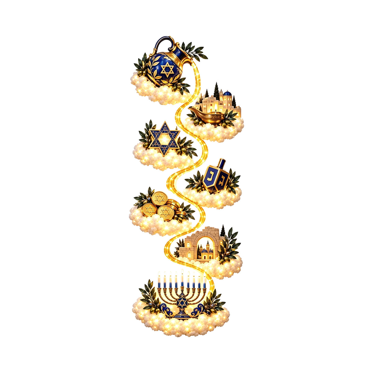 Christmas Magic Trail Wall Light