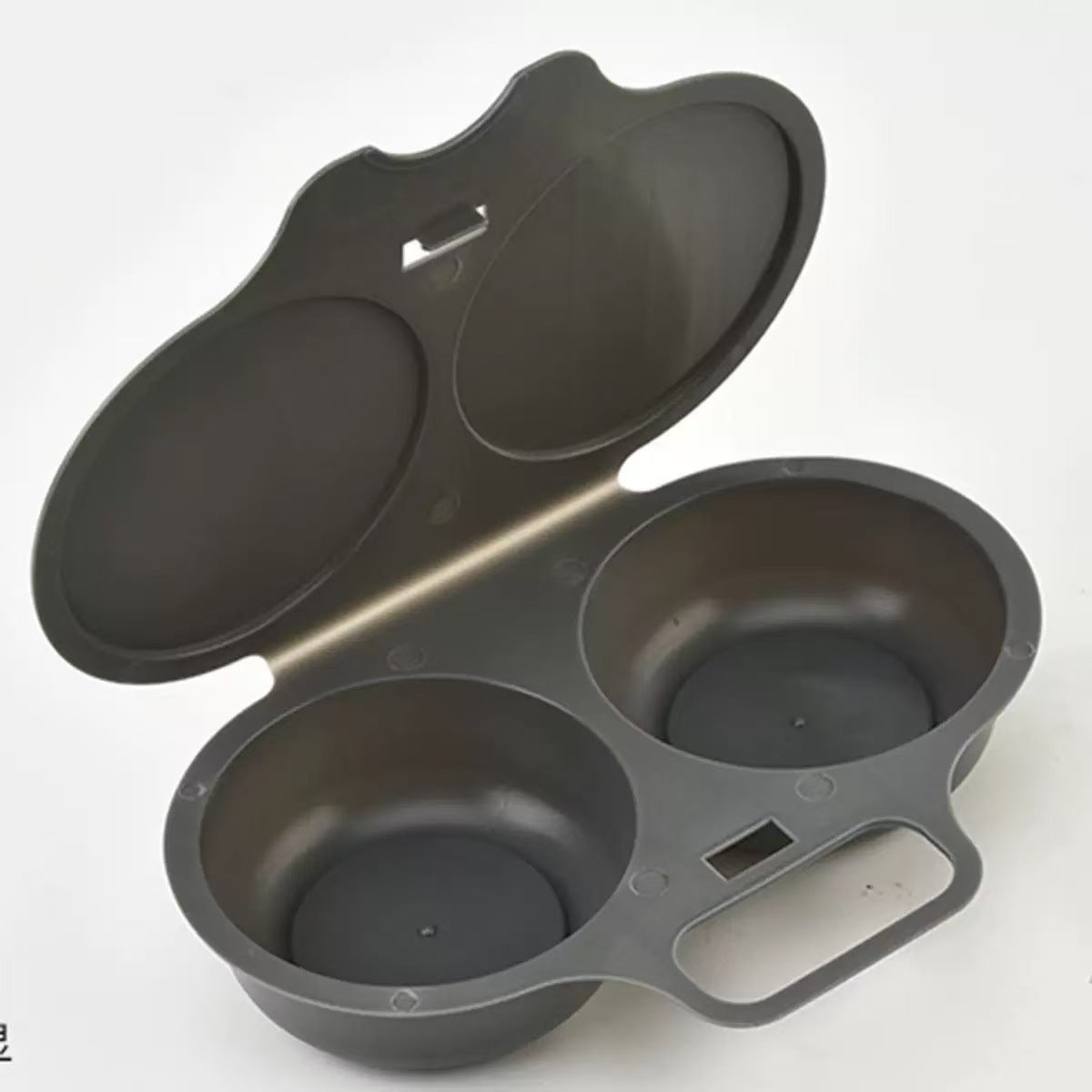 Double Chamber Microwave Egg Cooker