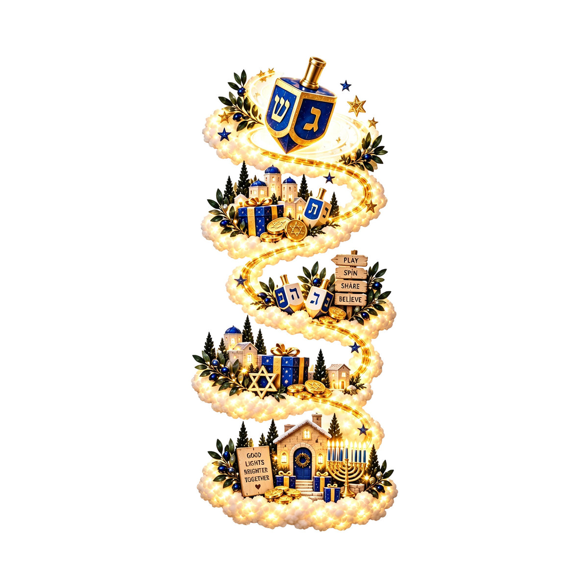 Christmas Magic Trail Wall Light