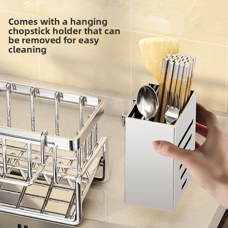 Stainless Steel Kitchen Sink Storage Rack