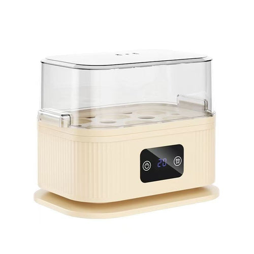 Automatic Egg Cooker Egg Boiler Egg Steamer Kitchen Appliance Timer Egg Cooker - Mint green - Size 01