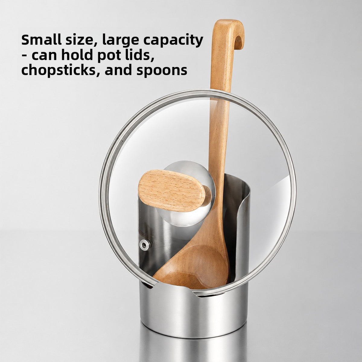 Stainless Steel Kitchen Utensil Storage Rack