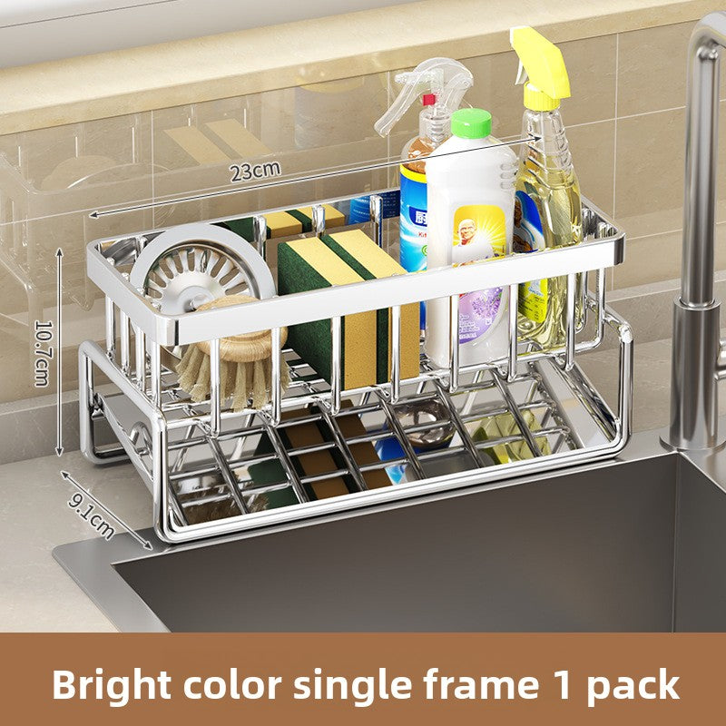 Stainless Steel Kitchen Sink Storage Rack