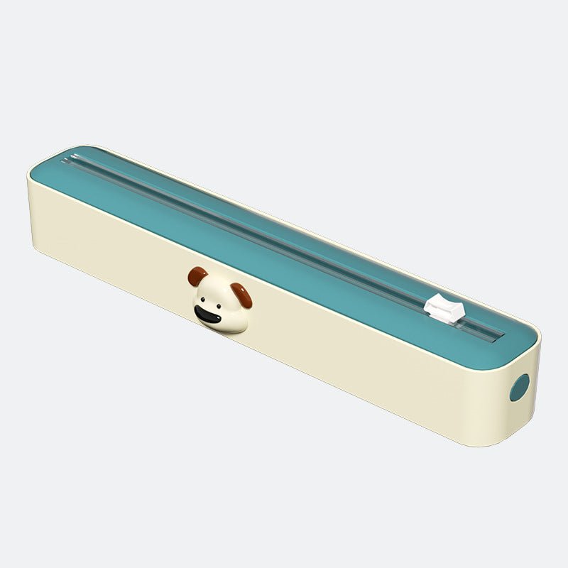 Adjustable Kitchen Wrap Cutter with Storage - Neednest