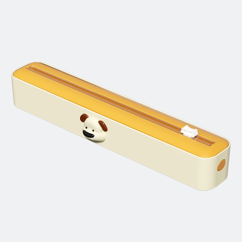 Adjustable Kitchen Wrap Cutter with Storage - Neednest