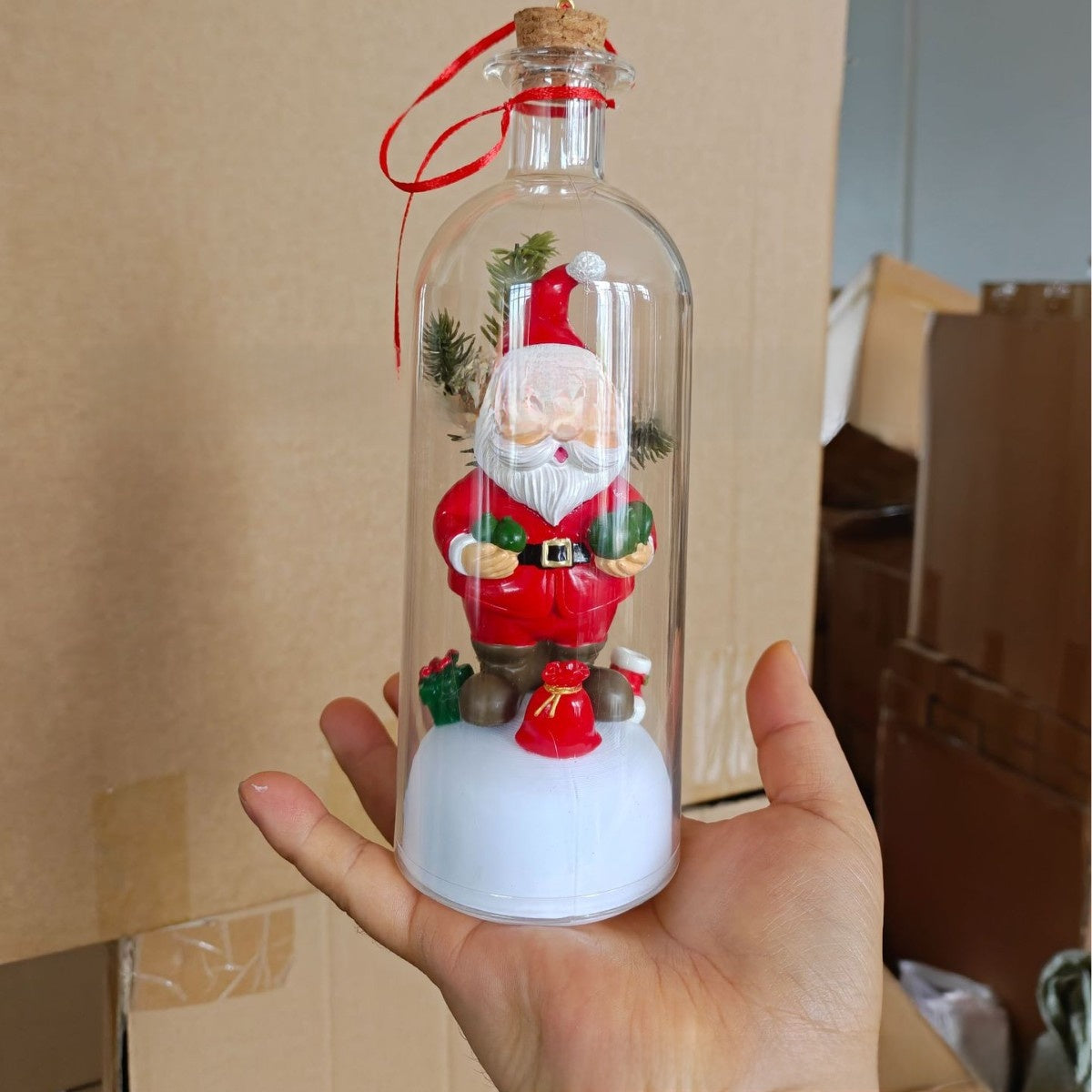 Christmas Tree Message in a Bottle Christmas gift