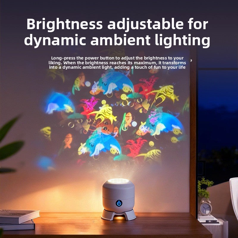 LED Rotating Projection Night Light