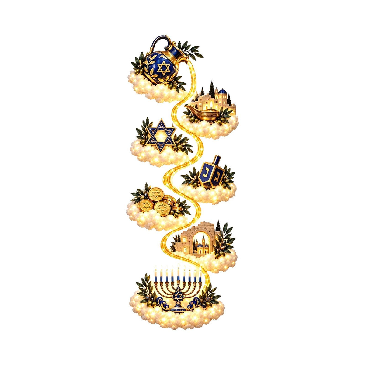 Christmas Magic Trail Wall Light - Neednest