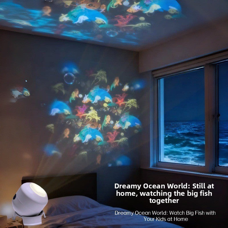 LED Rotating Projection Night Light