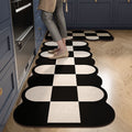 Diatom Mud Non-Slip Kitchen Floor Mat, Water Absorbent Oil Proof Bathroom Mat - Neednest