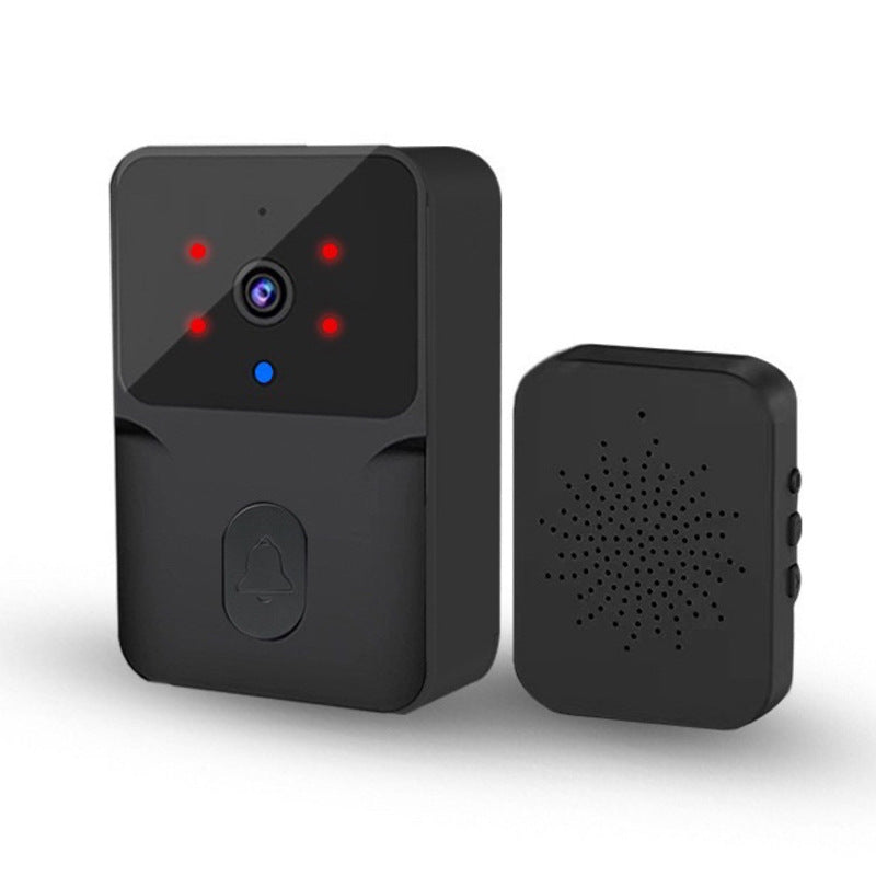 Electronic cat-eye remote visual intelligent doorbell