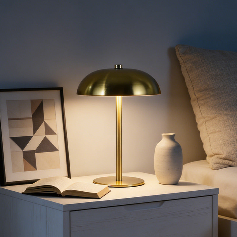 Retro Minimalist LED Desk Lamp with Touch Control