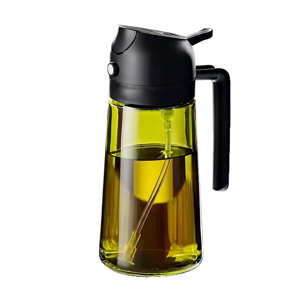 Glass Oil Spray Bottle with Dual Function - Neednest