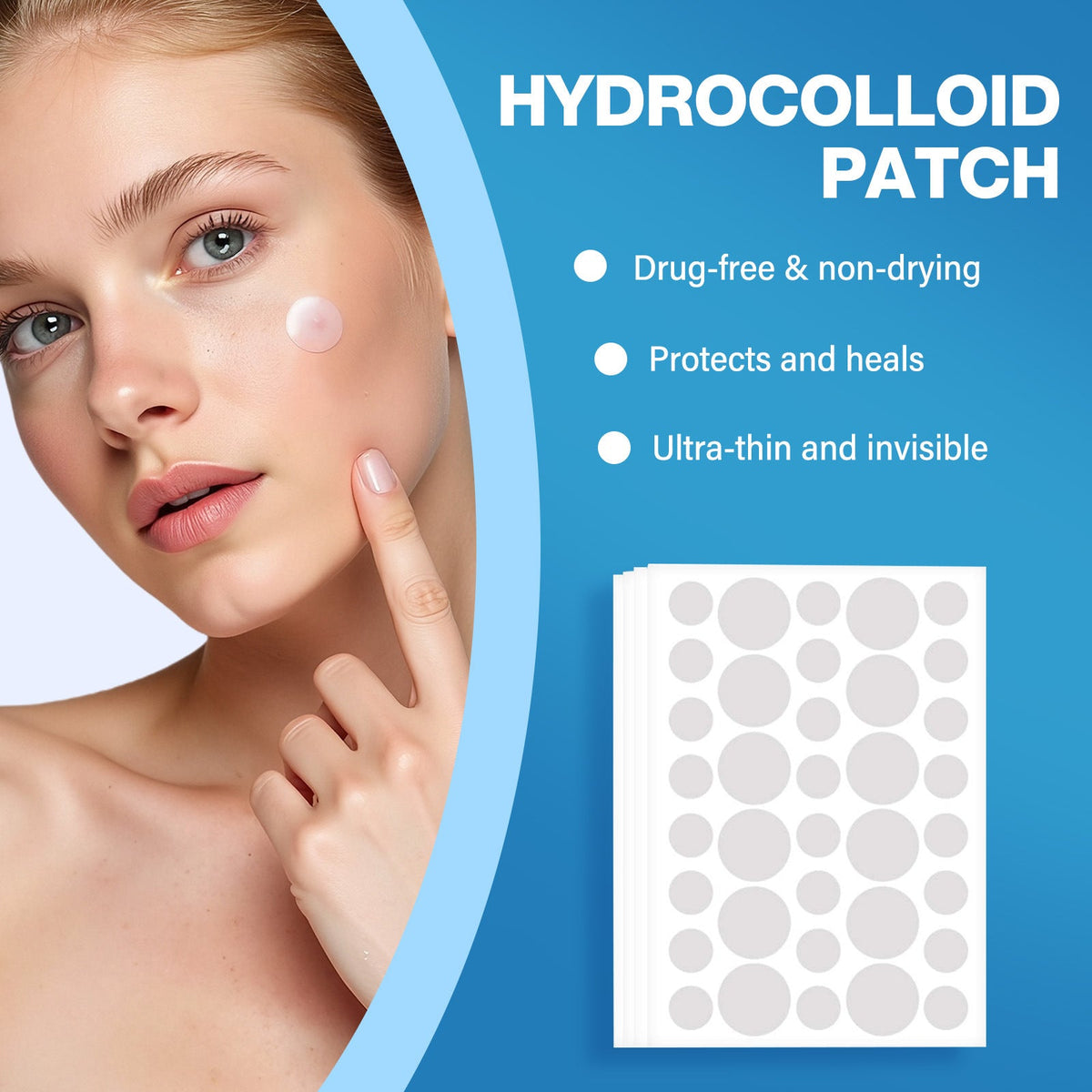 Invisible Pimple Stickers to Cover Acne Facial Care - Neednest