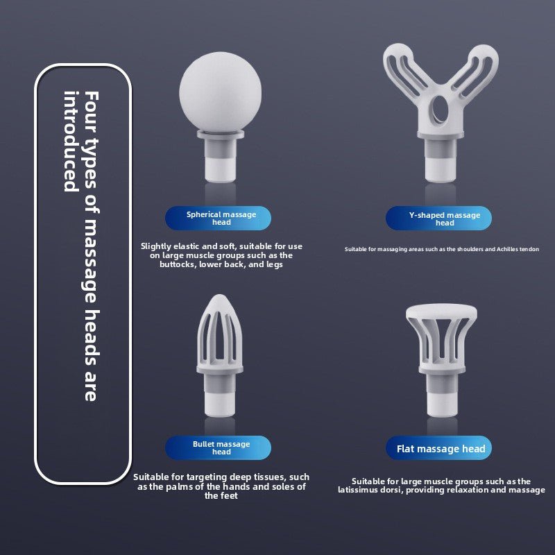 Long Handle Detachable Electric Muscle Massager - Neednest