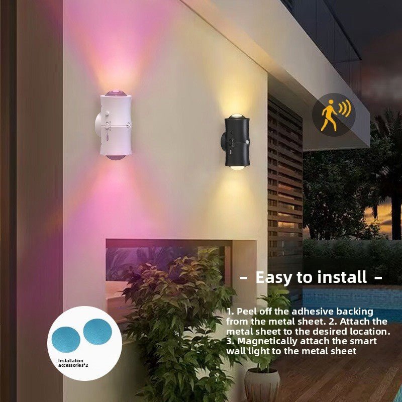 Magnetic Rechargeable RGB Wall Lamp - Neednest
