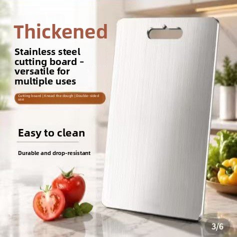 Stainless Steel Kitchen Chopping Board - Neednest