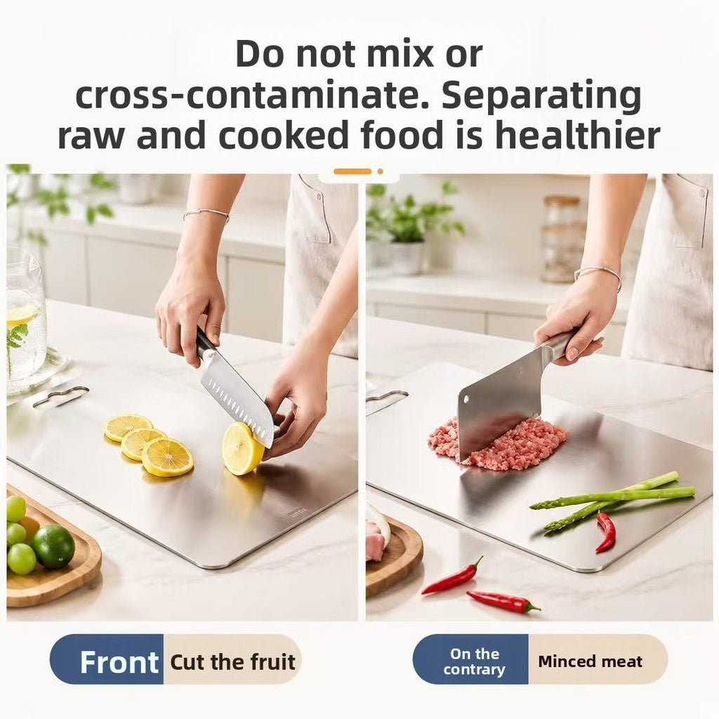 Stainless Steel Kitchen Chopping Board - Neednest